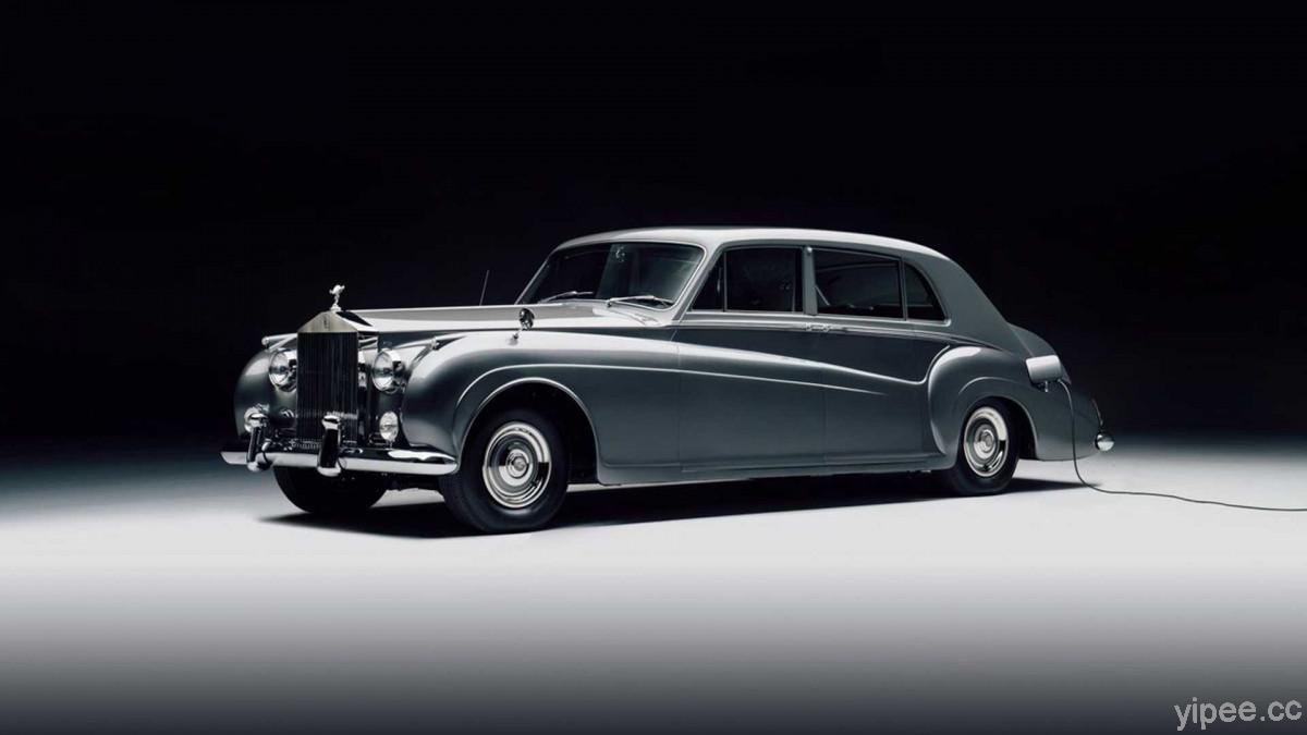 全球首輛電動版 Rolls-Royce 勞斯萊斯誕生！竟是 1961 年經典幻影 Phantom V 改裝