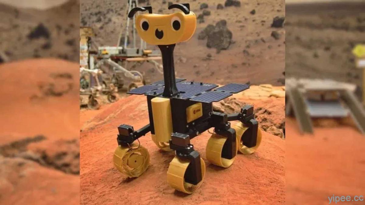 【免費】超萌火星探測車「ExoMy」，只要有 3D 列印機就能 DIY 動手做！