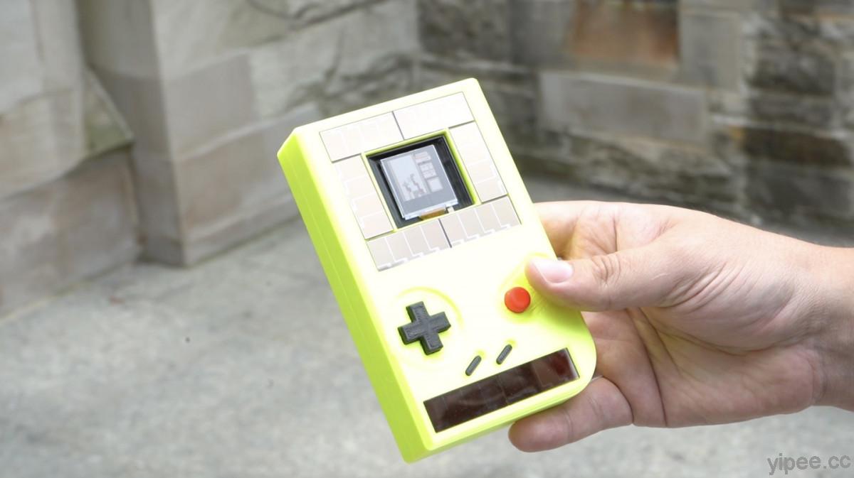 掌上型遊戲機很耗電？美國大學開發自帶太陽能板的 Game Boy