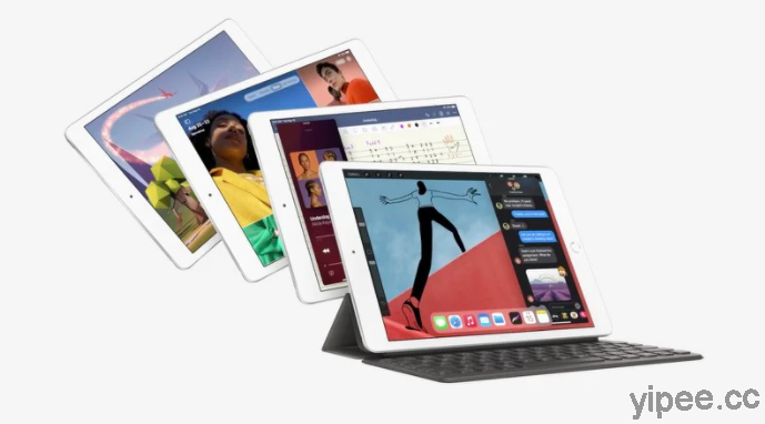 【2020 Apple 秋季發表會】iPad 第 8 代發表，搭載 A12 處理器、支援 Apple Pencil 和智慧鍵盤