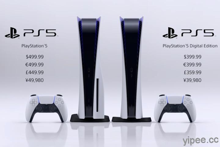 Sony PlayStation 5 售價 399.99 美元起，首波 2020 年 11 月 12 日上市、獨佔遊戲公開