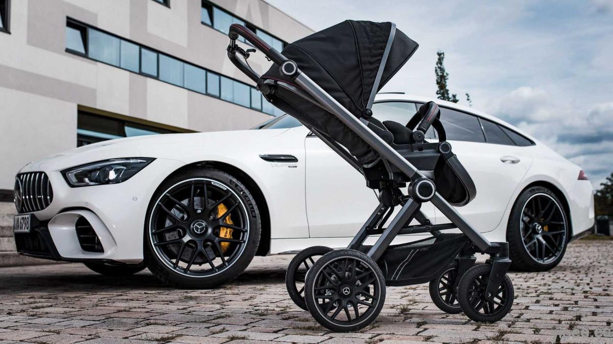 賓士 AMG 跑車不只大人能開，嬰兒也有專屬 Mercedes AMG 推車！