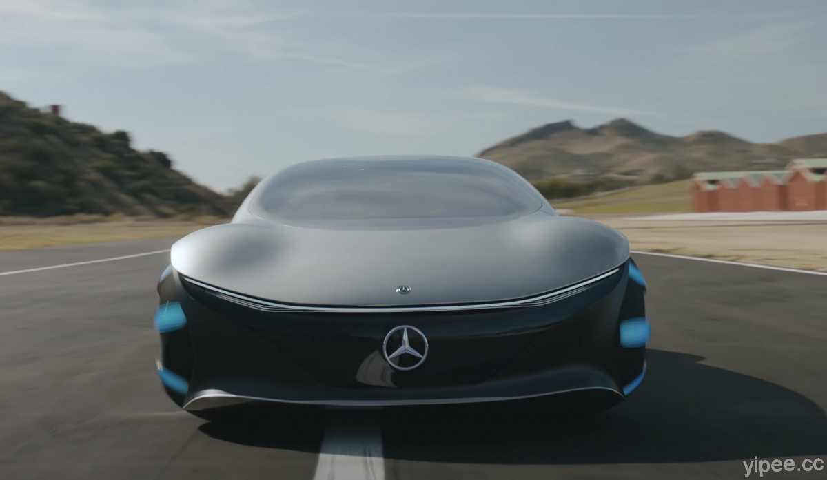 來自《阿凡達》的超現實電動概念車！Mercedes Benz 賓士 Vision AVTR 用手感應就能前進
