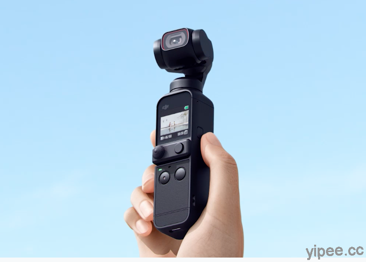 DJI 新一代輕巧雲台相機「 Pocket 2 」正式發表，6400 萬像素、單機售價 NT$ 12,000 起
