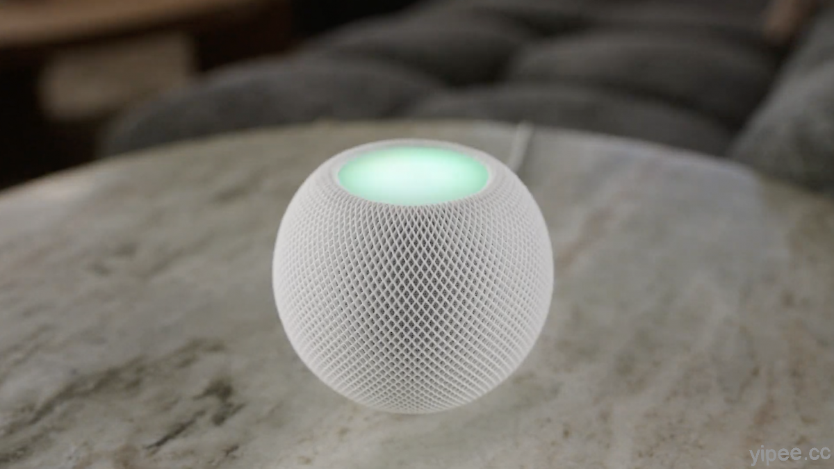 Apple 推出迷你小巧的 HomePod mini 智慧喇叭， 售價 99 美元
