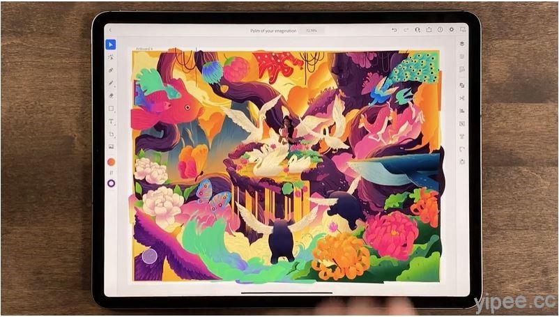 Adobe 推出 Illustrator iPad 版，桌面版 Illustrator 同步升級