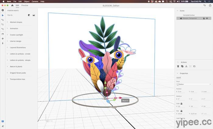 Adobe Aero 推出全新桌面版和行動版，打造多樣化的互動式 AR 體驗