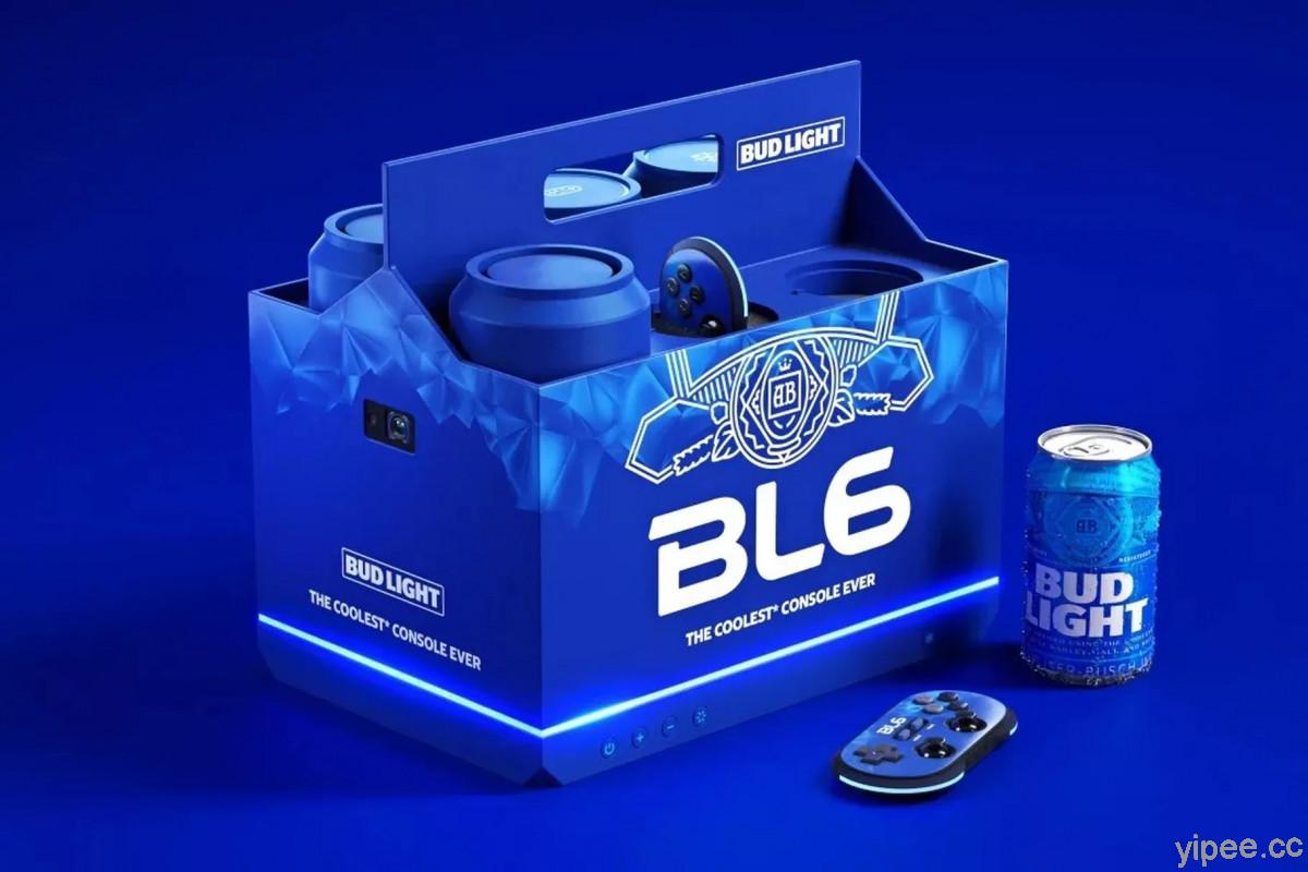 喝啤酒也能玩遊戲！百威啤酒打造限量版「BL6」遊戲機