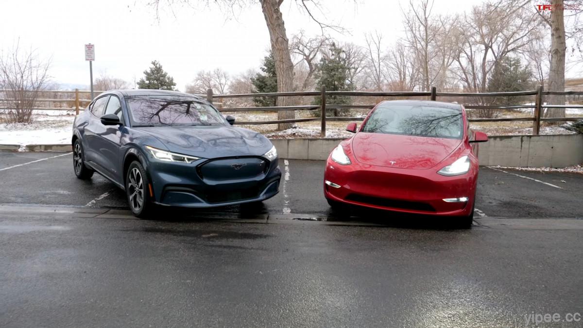 外媒評論福特野馬 Mustang Mach-E VS. 特斯拉 Tesla Model Y，電動車科技誰贏？