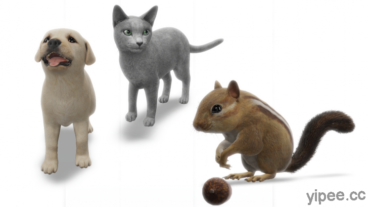 Google AR 動物搜尋功能不只獅子和老虎，還新增貓星人等近 50 種 AR 動物