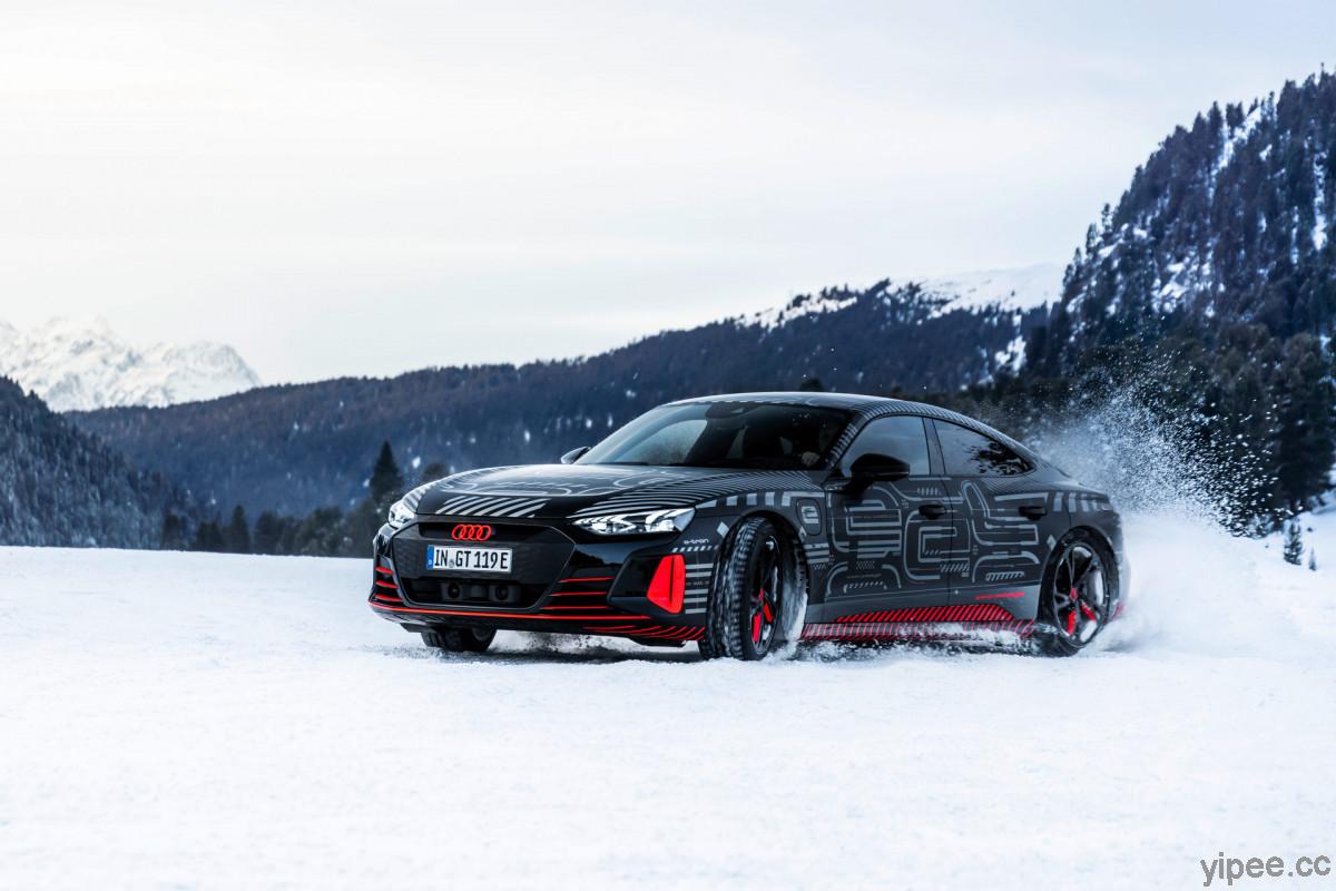 鋼鐵人專用車「奧迪 Audi e-Tron GT」純電轎跑將於 2 月 9 日發表，最大馬力至少 589 hp 起