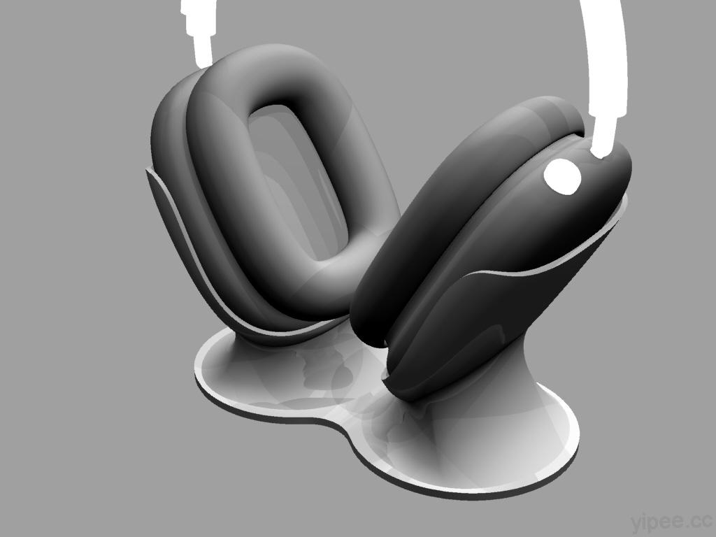 【免費】網友設計 AirPods Max 專用 3D 列印支架，不用擔心耳機頭帶吊掛變形