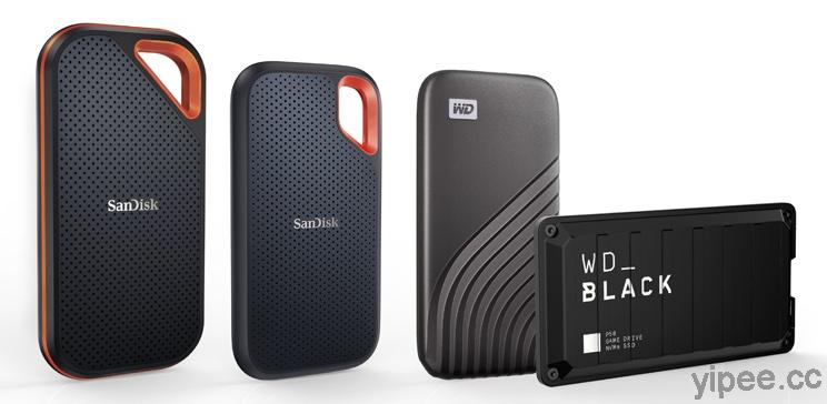 WD、WD_BLACK、SanDisk 推出 4 款 4TB 大容量 SSD，預計 2021 年 3 月上市