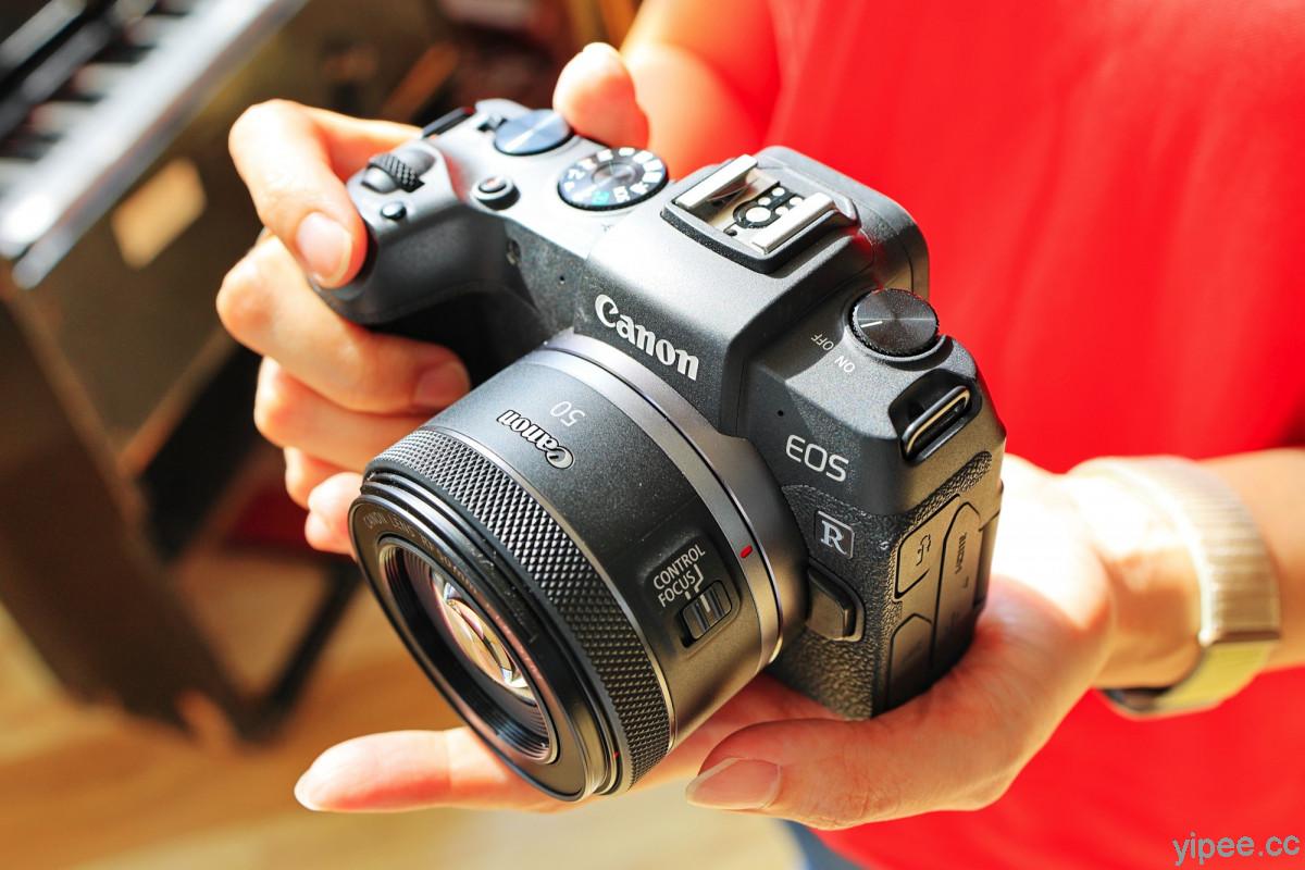 Canon 大光圈標準定焦鏡頭RF 50mm f/1.8 STM 上市，價格親民