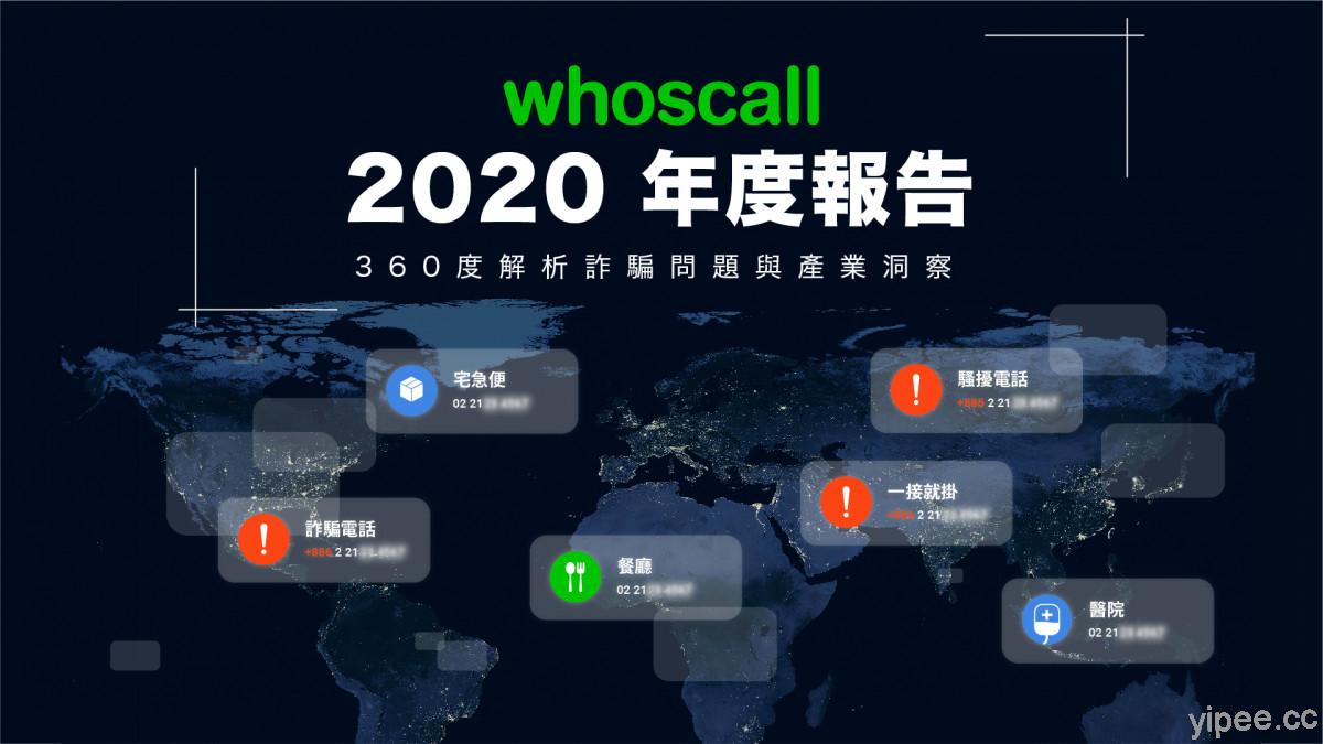 Whoscall 發布《2020年度報告》，簡訊詐騙量創新高