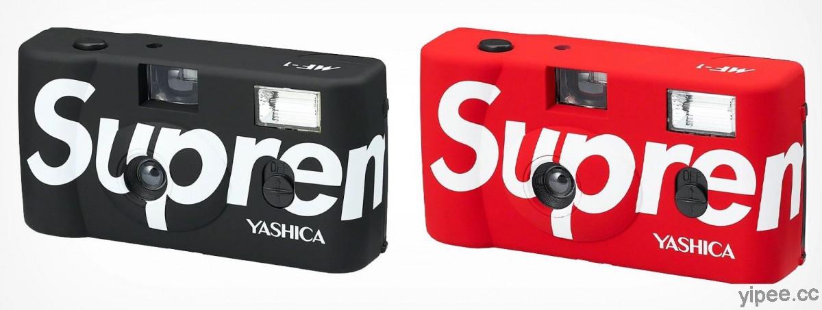 潮牌 Supreme 聯手 Yashica，將推訂製版 35mm 底片相機