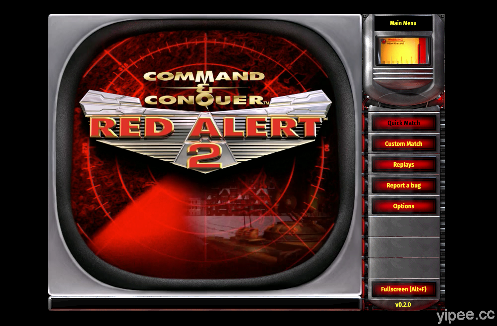【免費】免安裝、線上玩！經典遊戲《Red Alert 2 紅色警戒2 尤里的復仇》 網頁版
