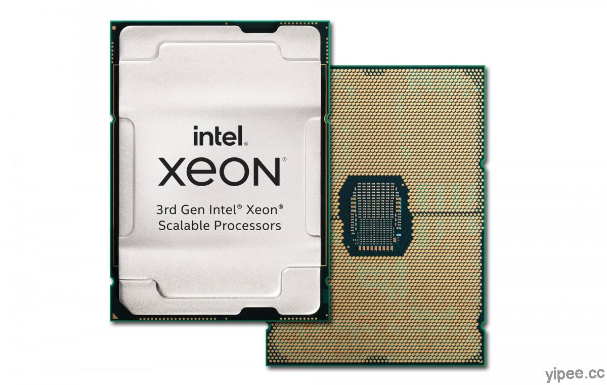 英特爾第 3 代 Intel Xeon 可擴充處理器平台，效能是 5 年前系統的 2.65 倍