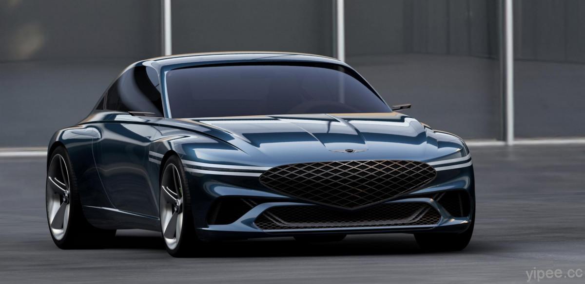 Genesis X Concept 概念車亮相，預覽電動跑車的未來