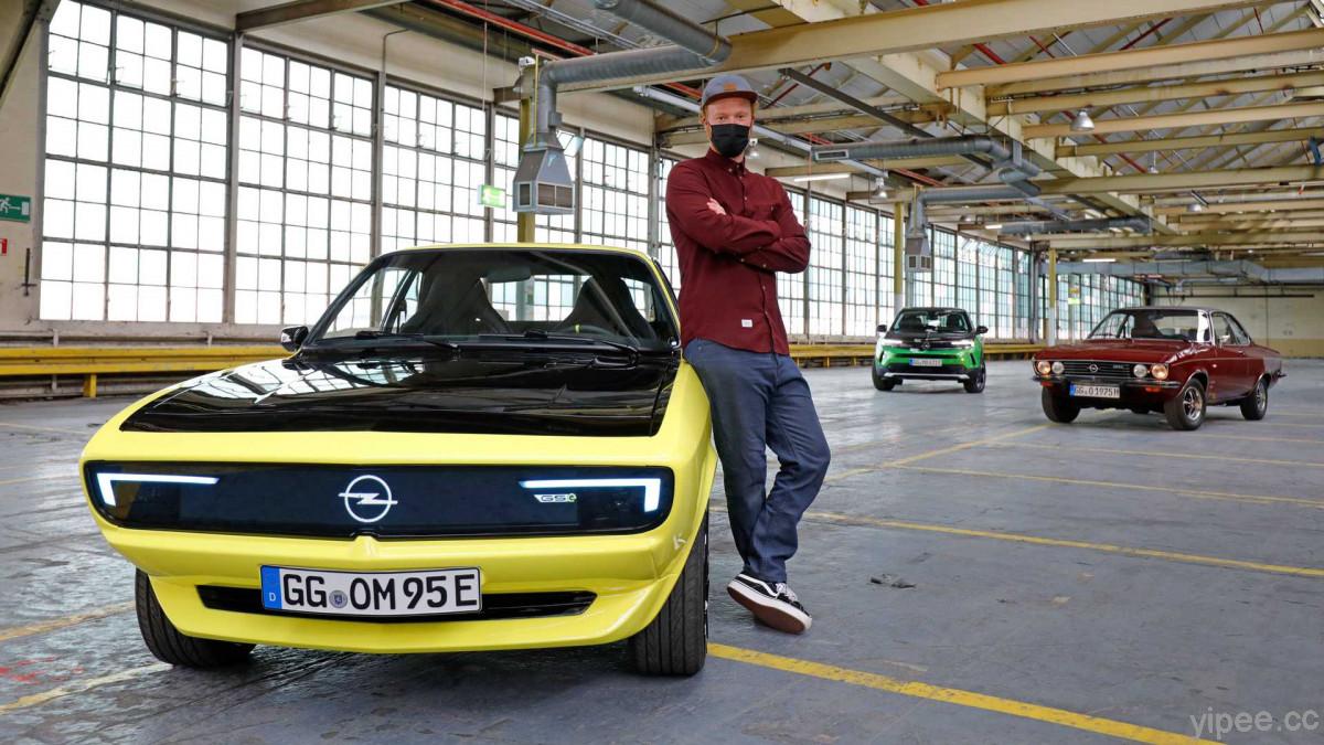 經典回來了！Opel Manta GSe ElektroMOD 電動概念車