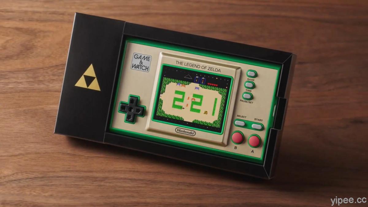 慶祝《薩爾達》35 週年！Nintendo 任天堂推出「薩爾達傳說」系列 Game & Watch 復刻掌機