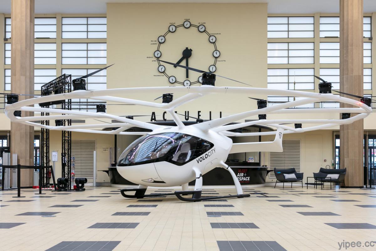 德國 Volocopter 空中計程車試飛成功，希望能在 2024 年巴黎奧運起飛！