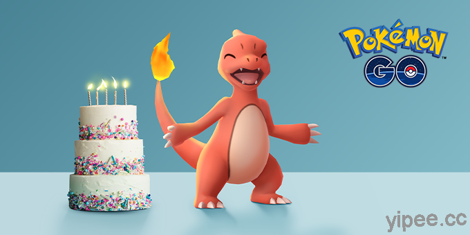 《Pokémon GO》抓寶 5 週年，飛翔皮卡丘和火紅不倒翁現身！