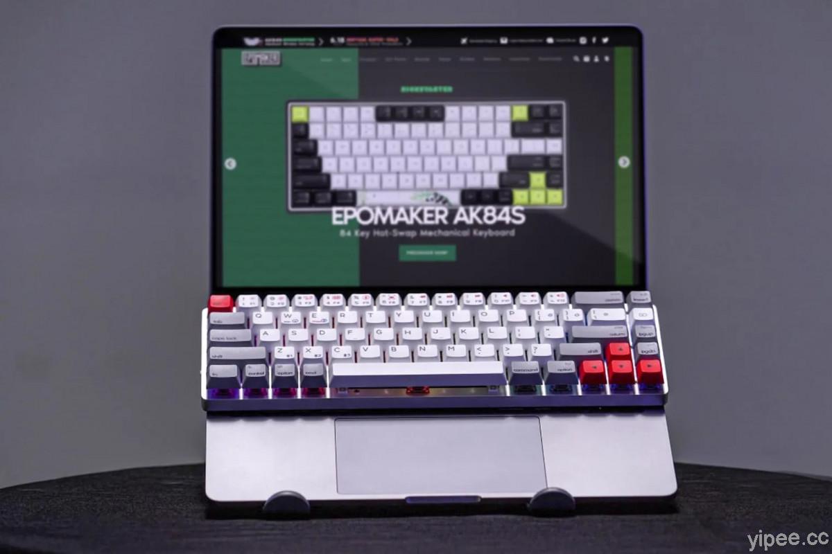 不喜歡 MacBook 內建的鍵盤手感也不想DIY？國外廠商研發量身訂作專用的機械鍵盤
