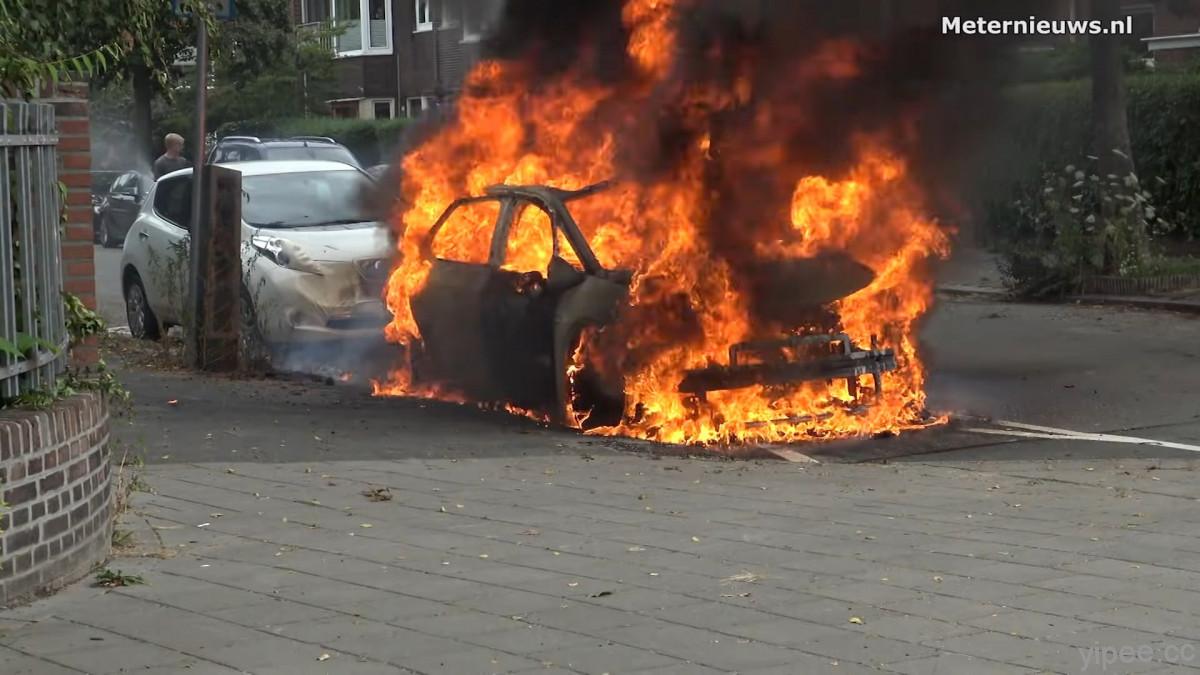 【影片】VW ID.3 電動車靜止狀態在荷蘭爆炸自燃！警方正在調查原因