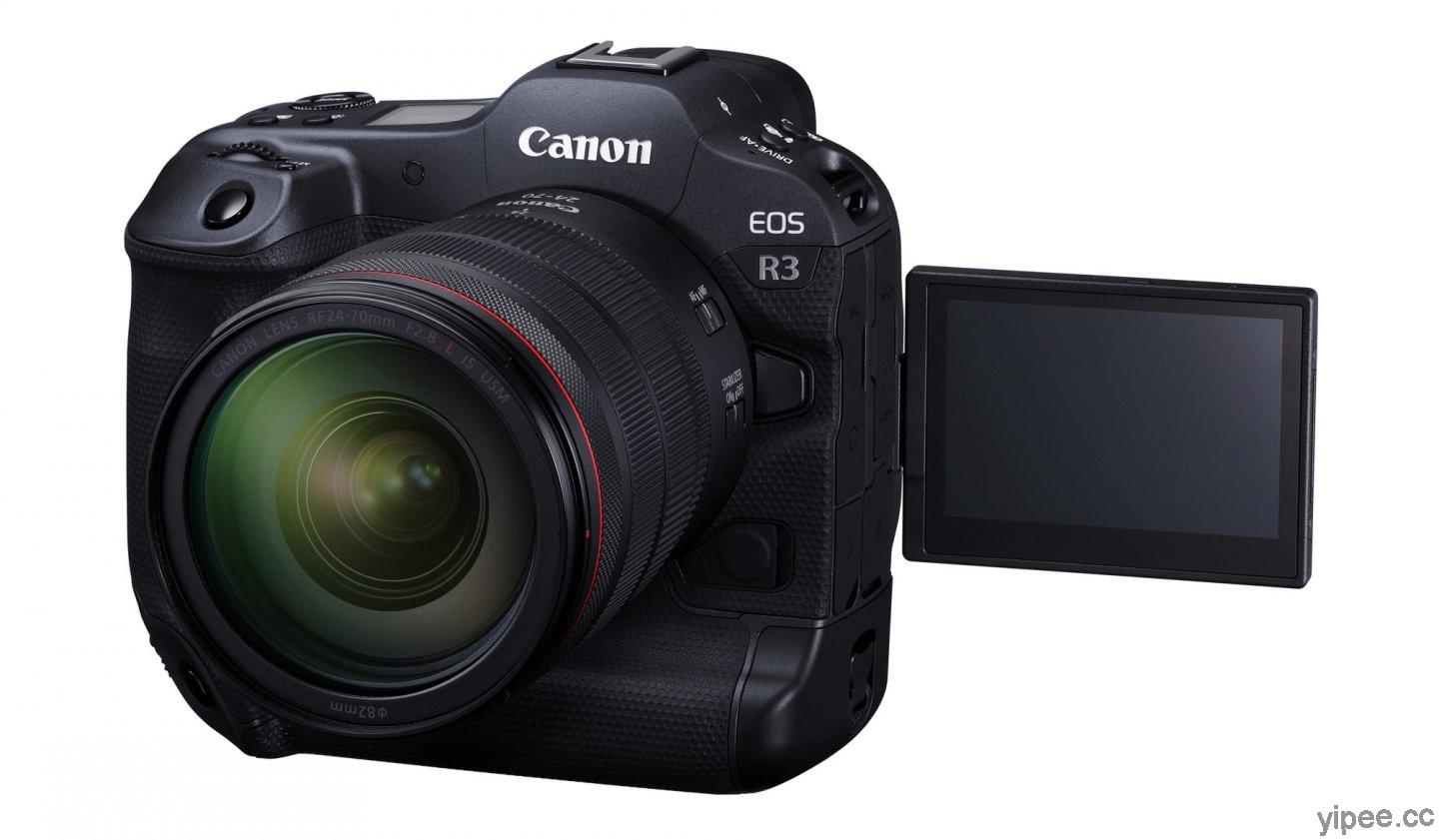Canon 發表全片幅無反相機 EOS R3，具有眼球控制&車輛偵測自動對焦、高達30fps高速連拍