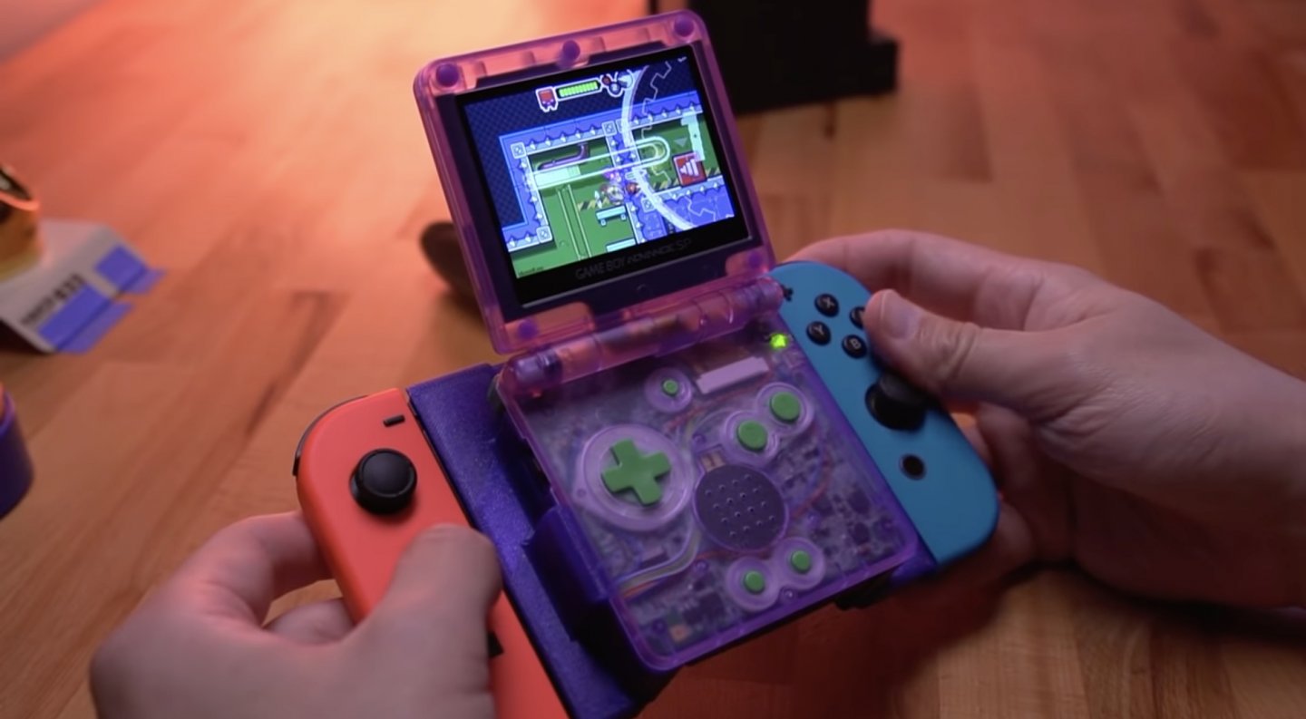 【影片】超強玩家將 Game Boy 改造成「Switch」遊戲機！支援 Joy-Con 遙控器與電視輸出