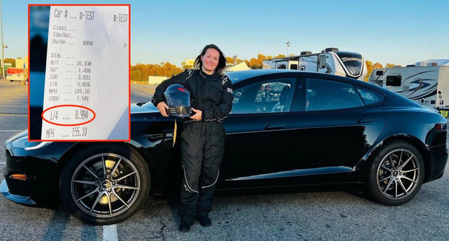 Tesla Model S Plaid 成為首款 1/4 英里跑進 8 秒的特斯拉車款