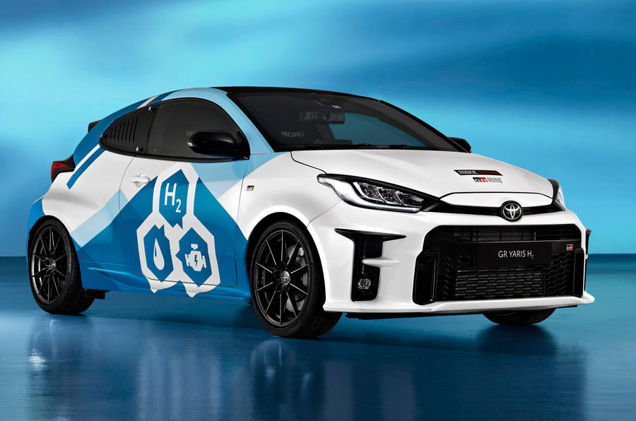 Toyota 開發搭載燃氫引擎的 GR Yaris H2 原型車，提供純電動車之外新選擇