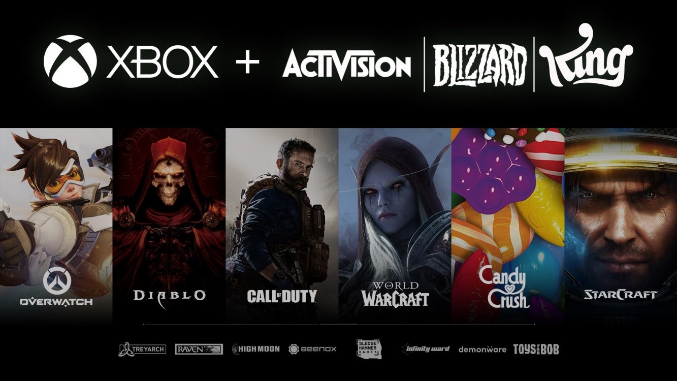 微軟斥資 687 億美元收購 Activision Blizzard 動視暴雪