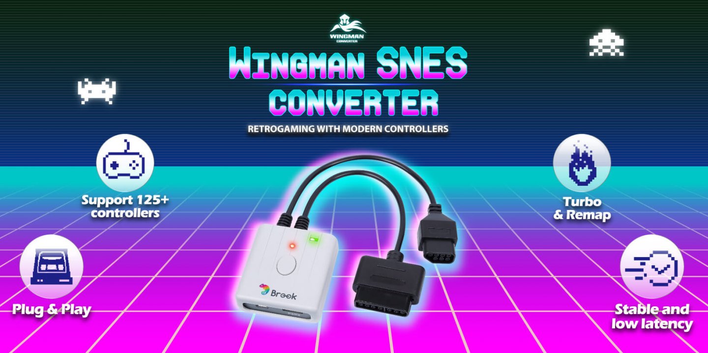 復古遊戲配件！NES/SNES 轉接器「Wingman SNES」限量上市