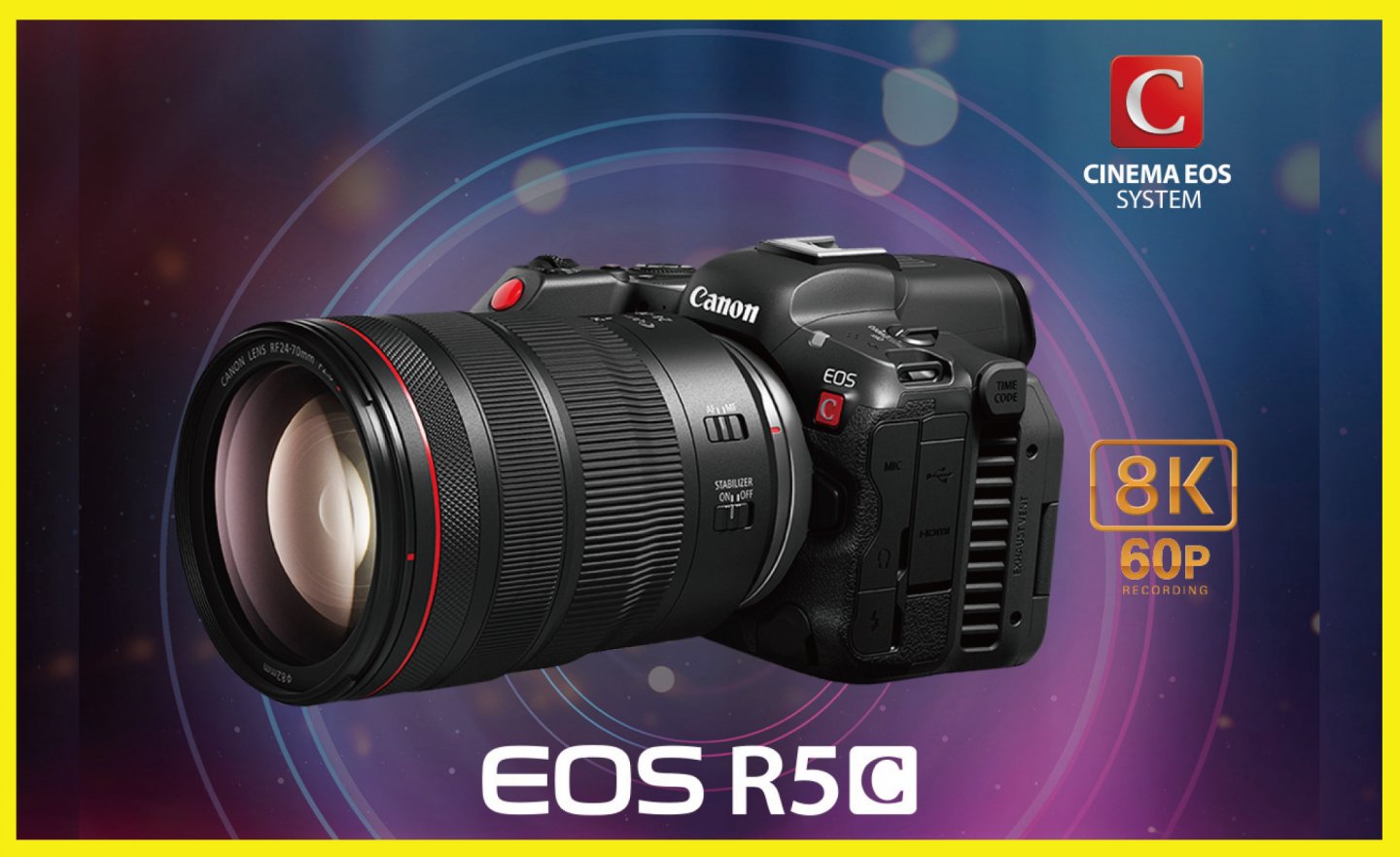 Canon 發表專業級攝影機 EOS R5C，結合 Cinema EOS 錄影與 EOS R5 照片拍攝
