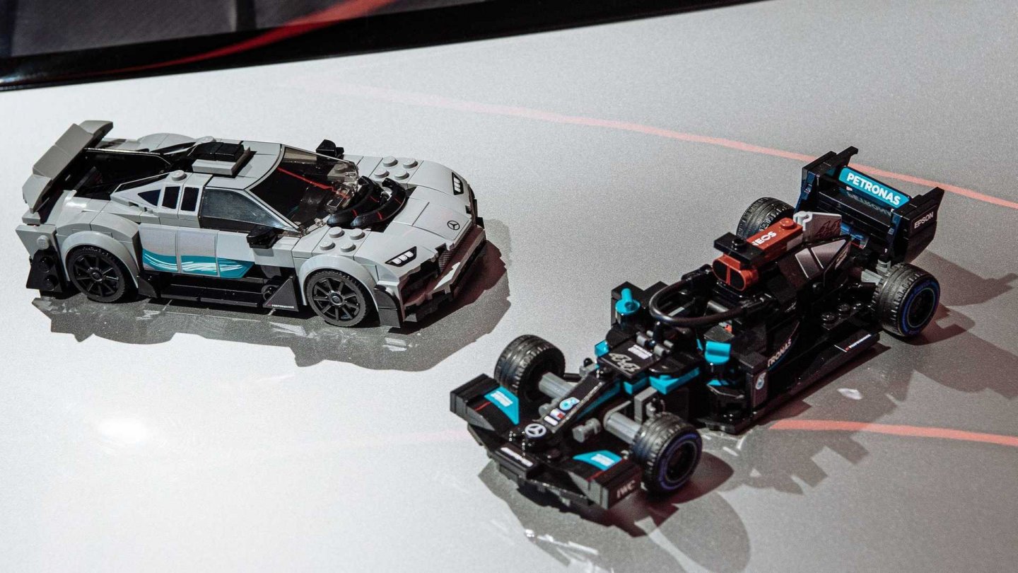 賓士 AMG One、藍寶堅尼 Lamborghini Countach 加入 2022 年 LEGO 樂高極速賽車系列