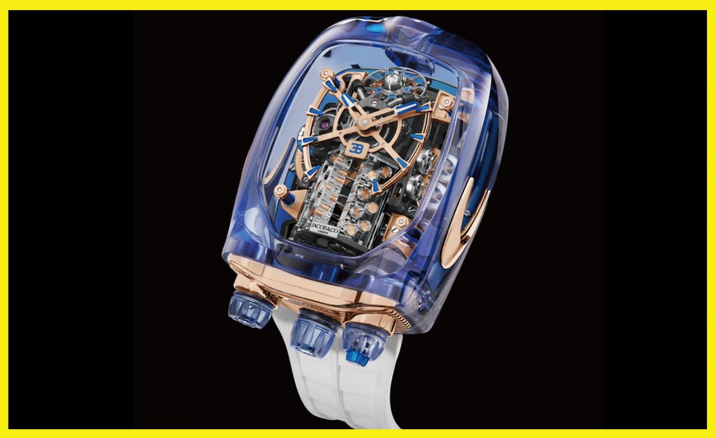 售價 150 萬美元！以藍寶石水晶錶殼打造 Jacob & Co. x Bugatti 聯名限量錶，想收藏先量量口袋深度