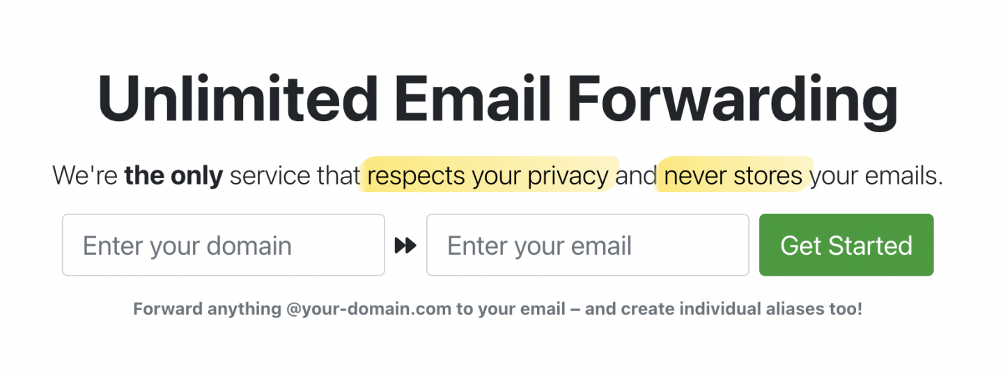 【免費】Forward Email 電子郵件轉寄服務，可自訂網域地址、不儲存個人郵件