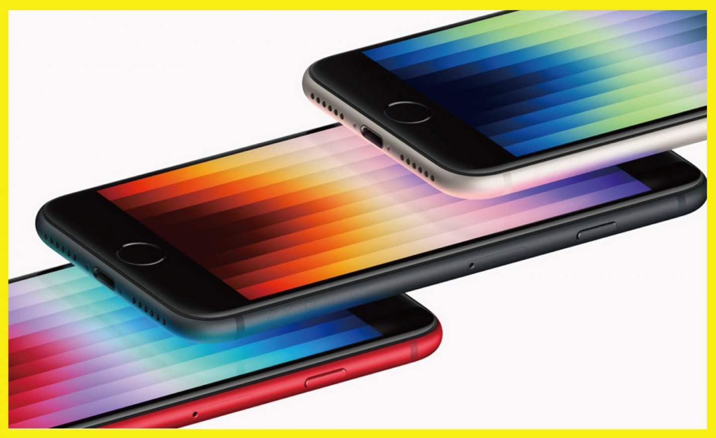 【2022 Apple 春季發表會】iPhone SE 3 最便宜的 A15 晶片 5G 版 iPhone，台灣售價 13,900 元起