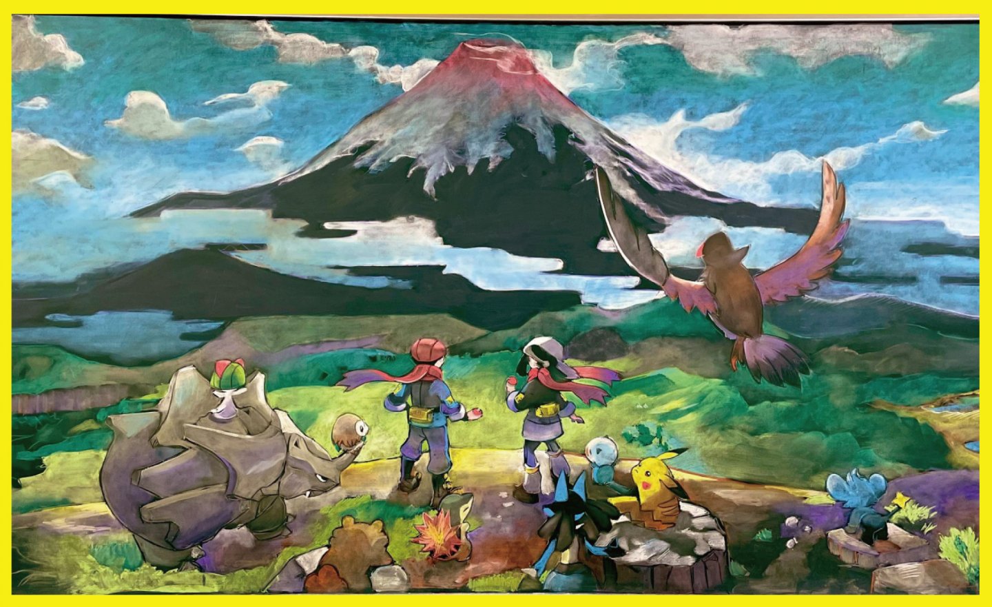 功力超強的《Pokémon 寶可夢》黑板塗鴉，竟然是日本美術導師給同學的畢業禮物！