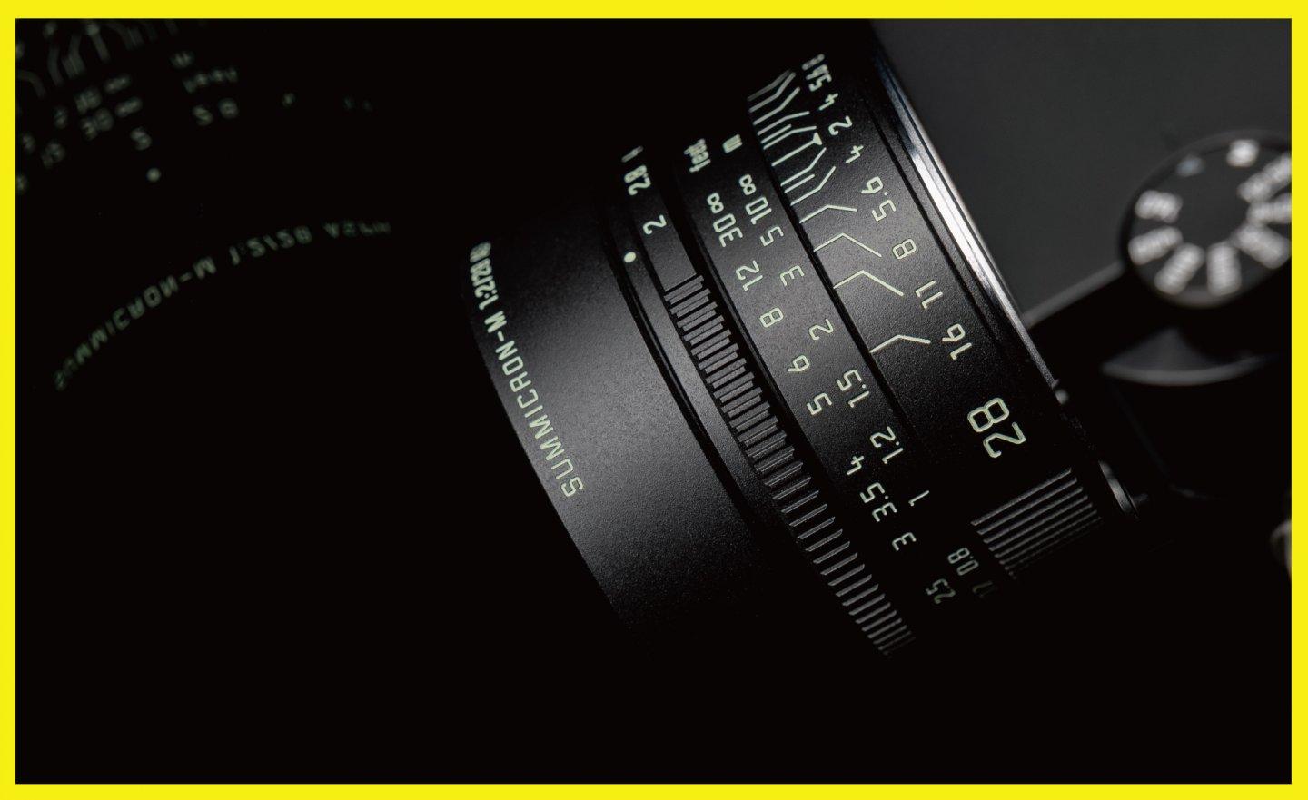 徠卡推出啞光黑特别版 Summicron-M 28 f/2 ASPH. 鏡頭，具有特別的一體式遮光罩
