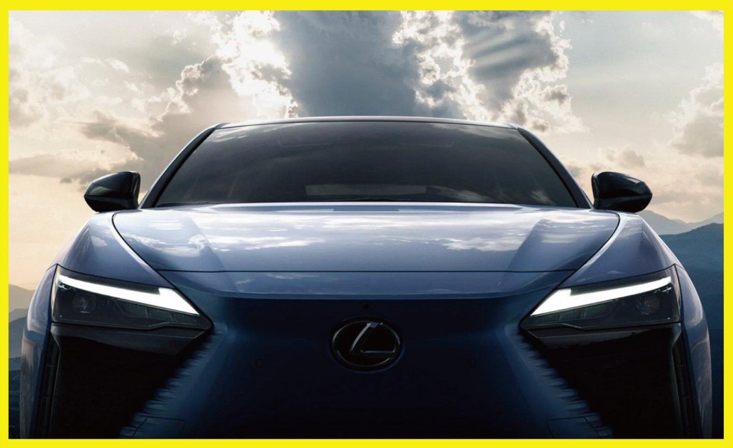 Lexus RZ 電動車即將正式發表，預告透露搭載軛式方向盤