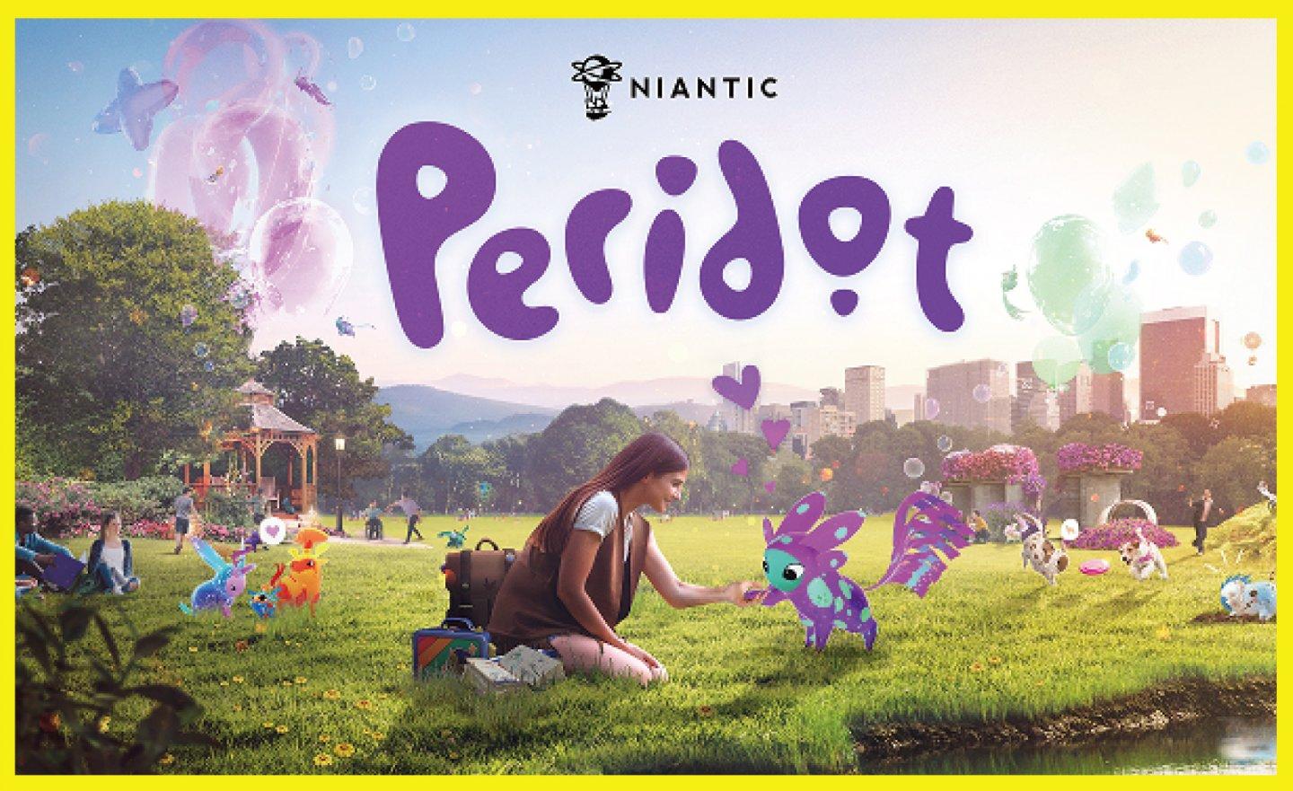 《Pokémon GO》開發商 Niantic 推 AR 新作「Peridot」，與可愛的虛擬寵物一起探索世界！