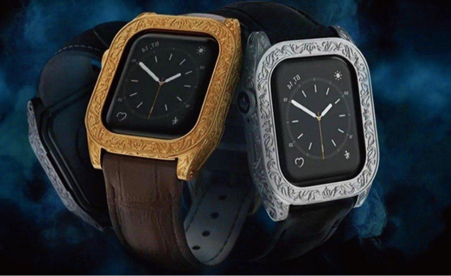 超美邊框的奢華 Apple Watch Series 7，一支要價新台幣72萬元！