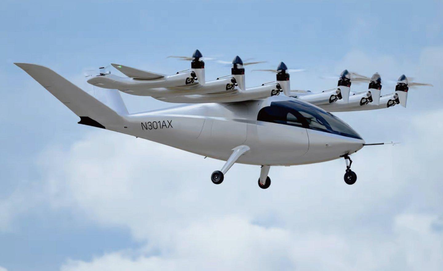 美國公司 Archer 旗下 eVTOL 電動垂直起降飛機進行飛行測試，有望在洛杉磯提供飛行計程車服務