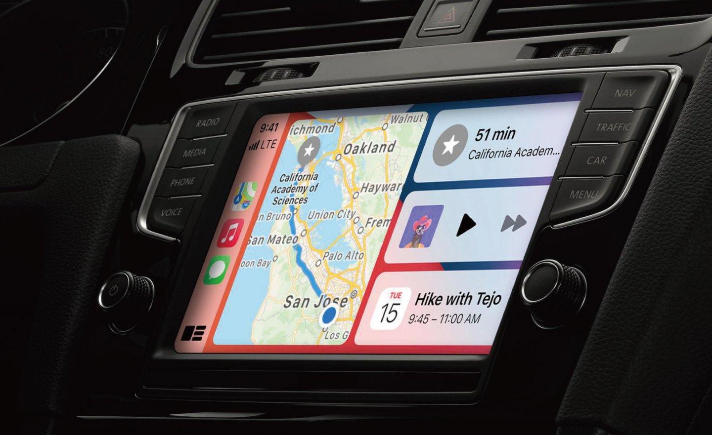 蘋果 Apple CarPlay 系統支援加油刷卡，預計 2022 年秋季推出