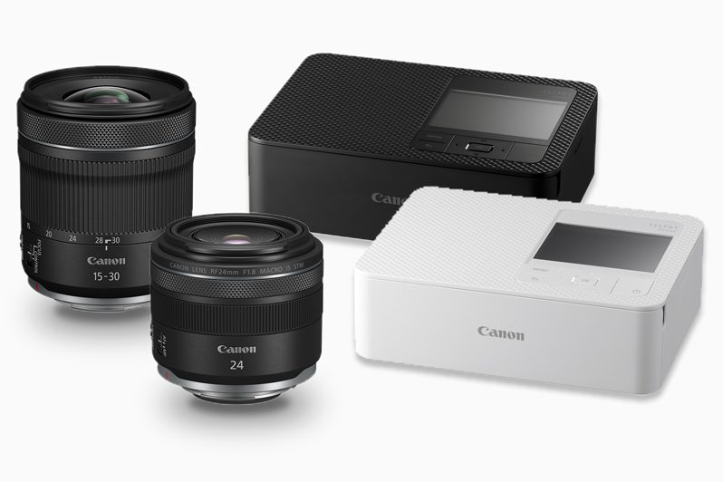 Canon 發表輕巧全片幅鏡頭 RF 24mm f/1.8 Macro IS STM、RF 15-30mm f/4.5-6.3 IS STM 及 SELPHY CP1500 隨身印相機