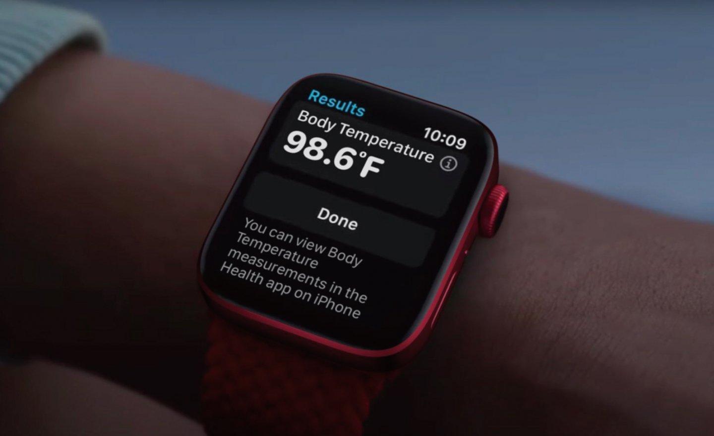 Apple Watch Series 8 將發表，蘋果新專利爆料高精準度的體溫感測器