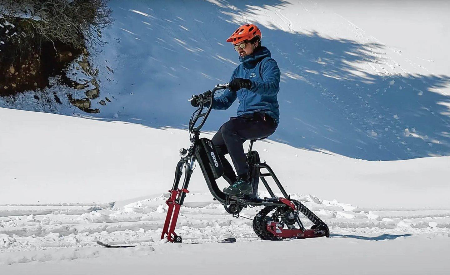 加拿大公司開發雪地也能騎的自行車，售價約新台幣 10 萬元